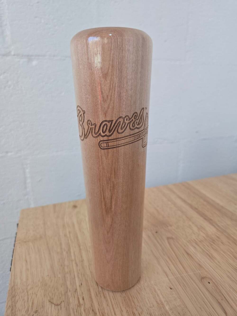 Atlanta Braves Dugout Mugs Real Wood Baseball Bat 12 oz Mug New MLB